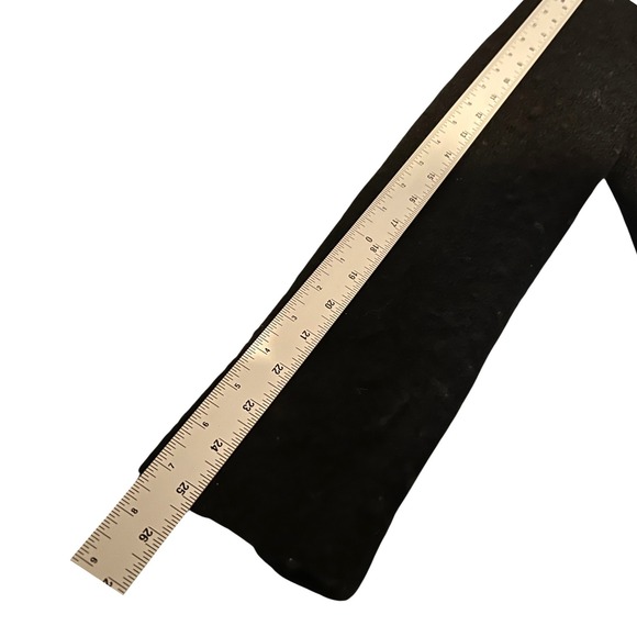 Guess Los Angeles Black Wool-Blend Asymmetrical Zip Coat Size Large EUC - Picture 12 of 13